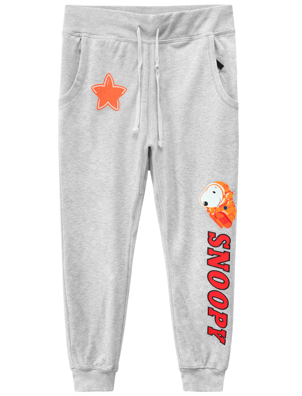 LICENSED PEANUTS JOGGER SWEATPANT GREY - SNOOPY / OP3179