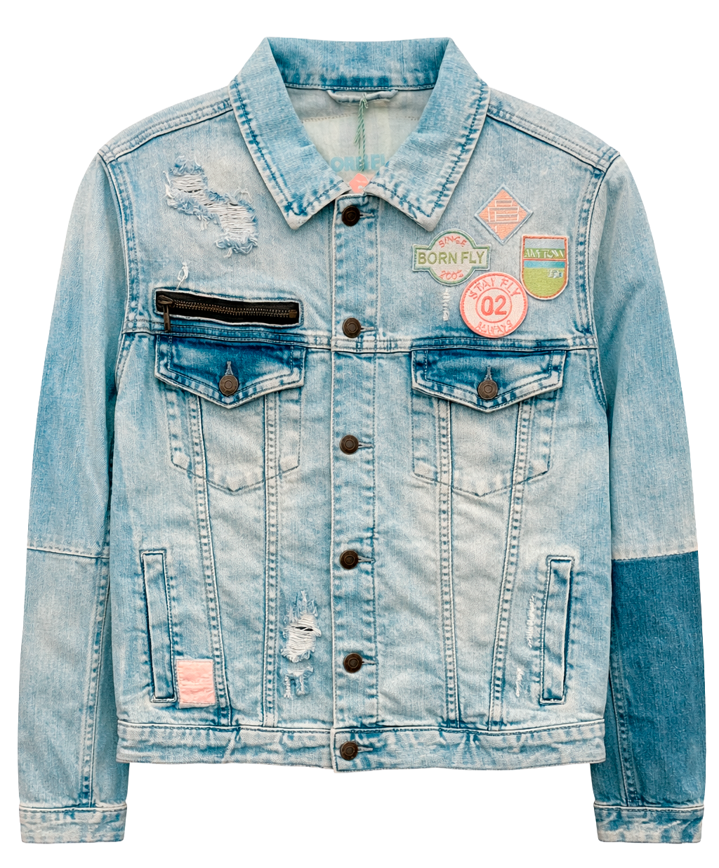 BORN FLY PREMIUM ASSORTED DENIM JACKETS ASST - BFDJKTA