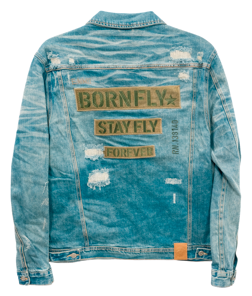 BORN FLY PREMIUM ASSORTED DENIM JACKETS ASST - BFDJKTA