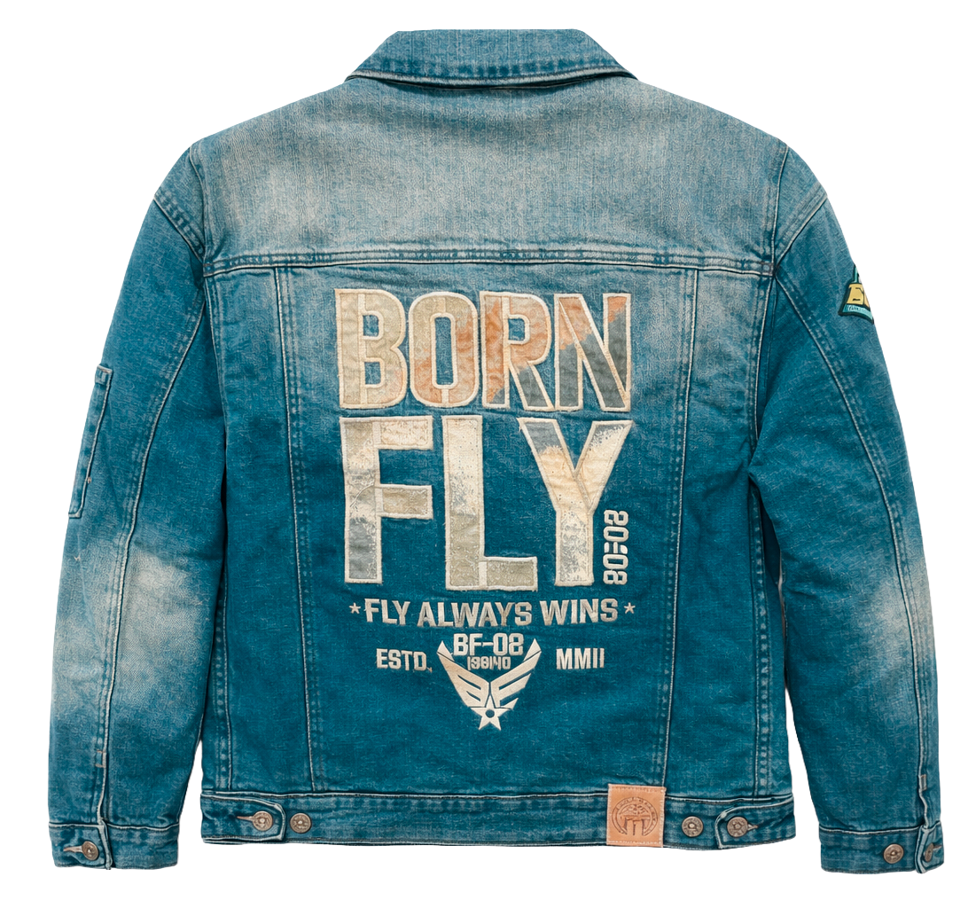 BORN FLY PREMIUM ASSORTED DENIM JACKETS ASST - BFDJKTA
