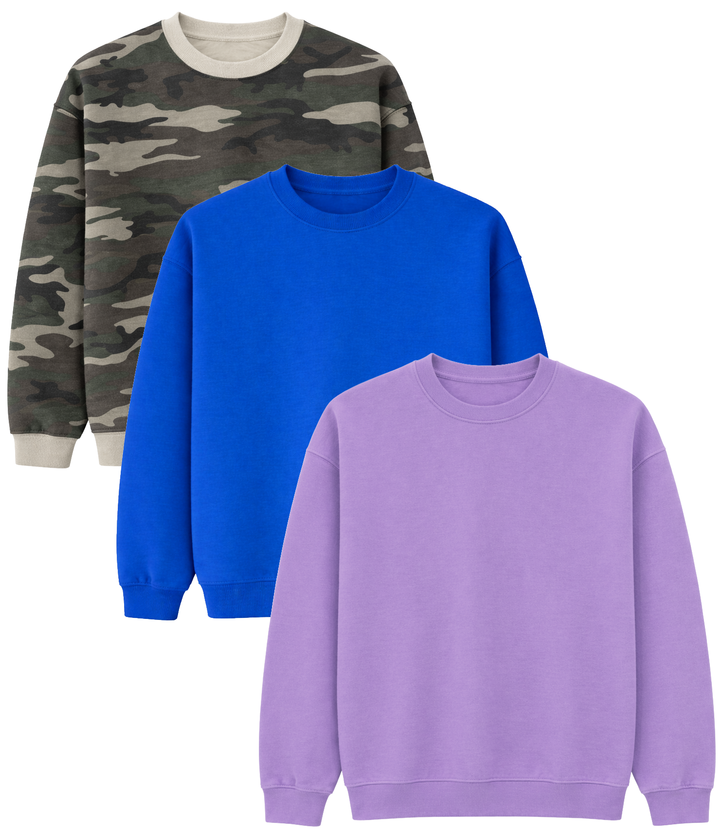 CROOKS & CASTLES ASSORTED CREWNECKS ASST - BLANKS