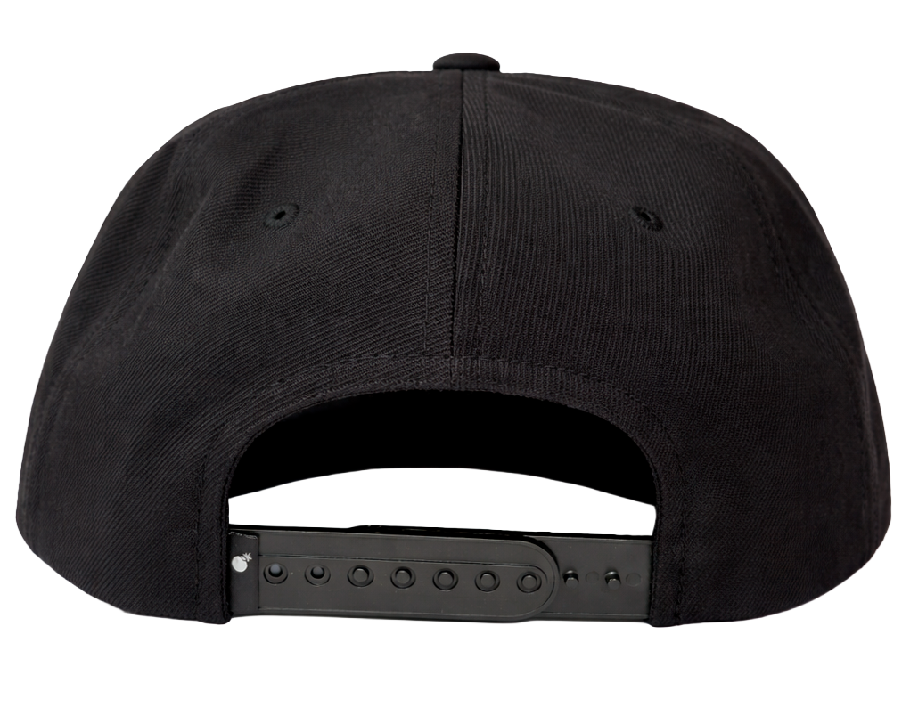 THE HUNDREDS DRAFT SNAPBACK HAT BLACK - T24F106033
