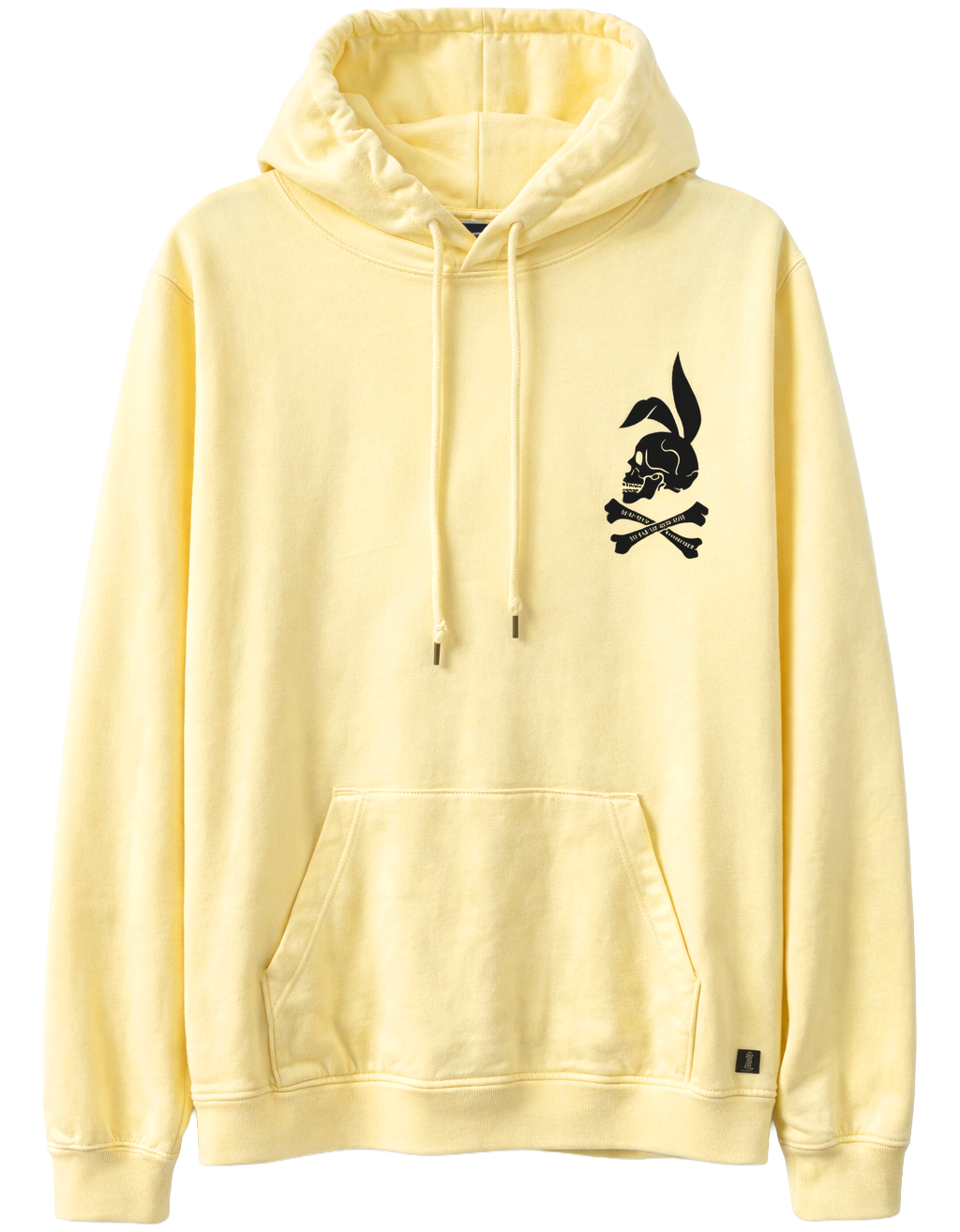 CROOKS & CASTLES PLUS SIZE GRAPHIC HOODIE YELLOW - 3Q11106
