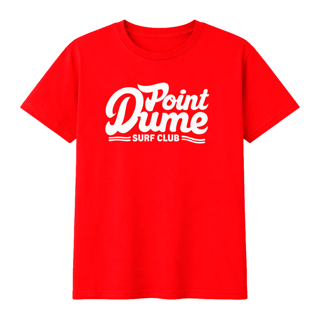 MELROSE PLACE GRAPHIC T-SHIRT RED - POINT DUME