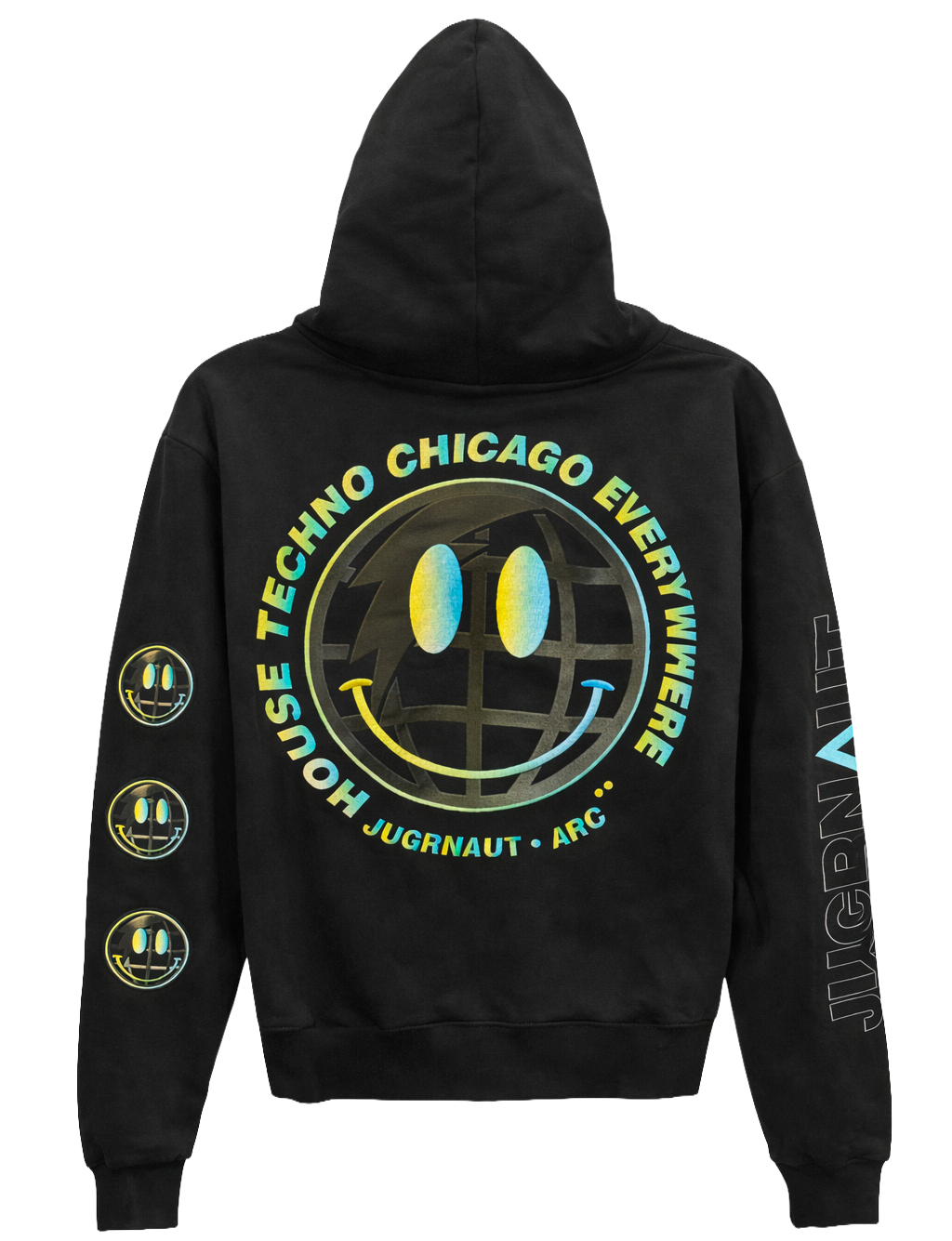 ARC MUSIC FESTIVAL ASTERNAUT HOODIE BLACK - HSARCJUG