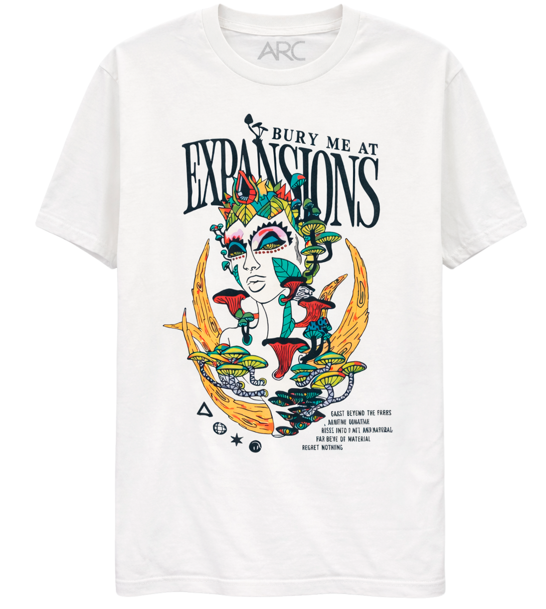 ARC FESTIVAL EXPANSIONS T-SHIRT NATURAL - SSARCBURY