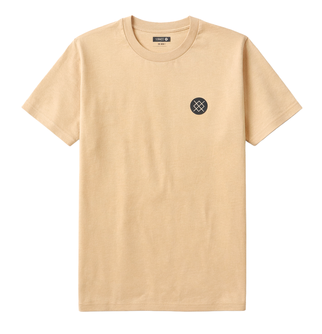 STANCE ESTABLISHED T-SHIRT VINTAGE - A3SS1A24ST