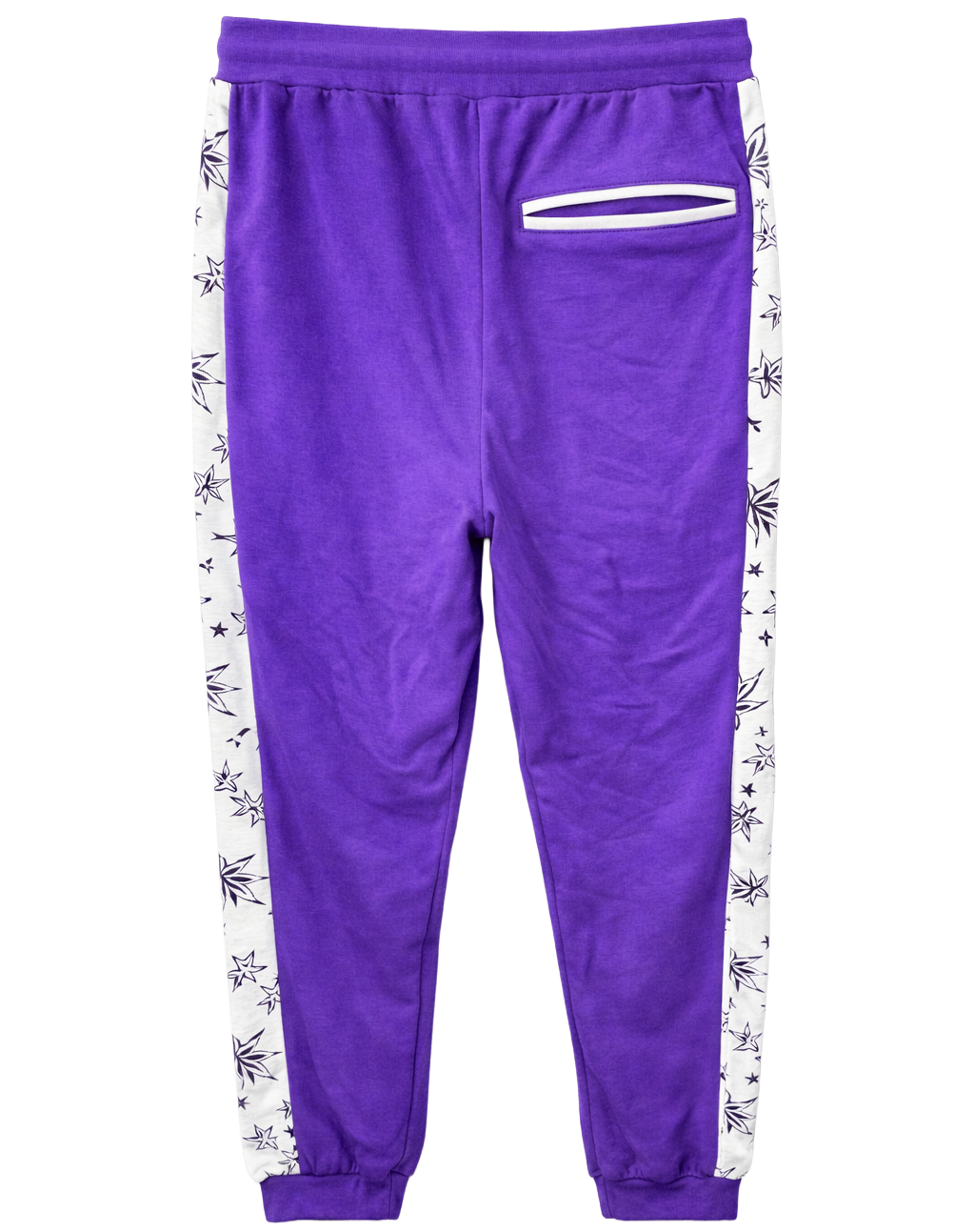 DEATH ROW RECORDS DIRTY PRINT TRACK PANTS PURPLE - 2DR01600