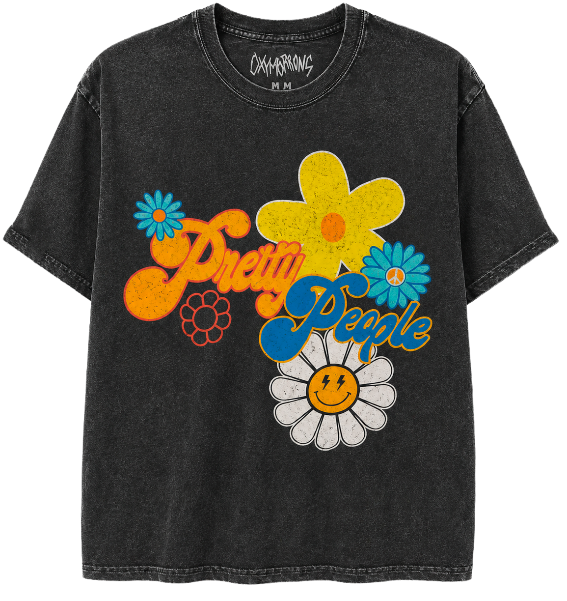 OXYMORRONS GRAPHIC T-SHIRT BLACK - OXT002
