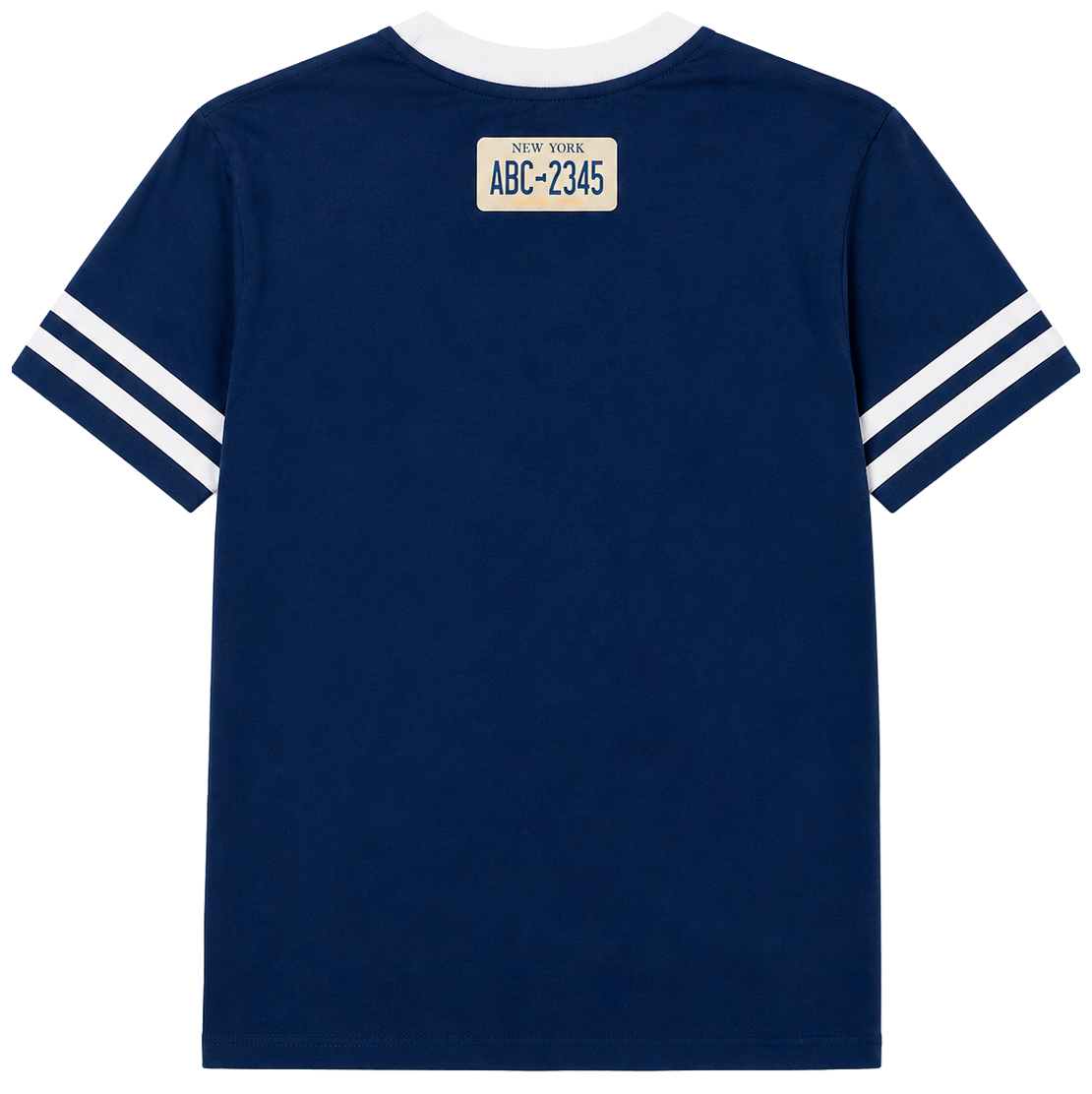 SD SPORT BASEBALL JERSEY T-SHIRT NAVY - SM4107NV