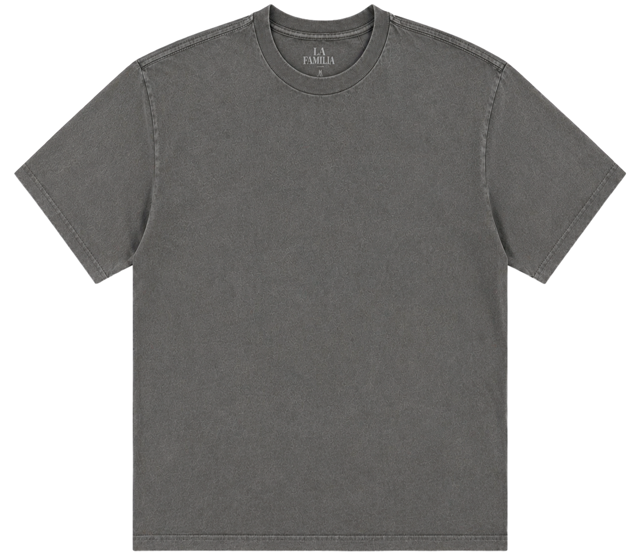 LA FAMILIA BLANK T-SHIRT STEEL GREY - LFHOL24KT003