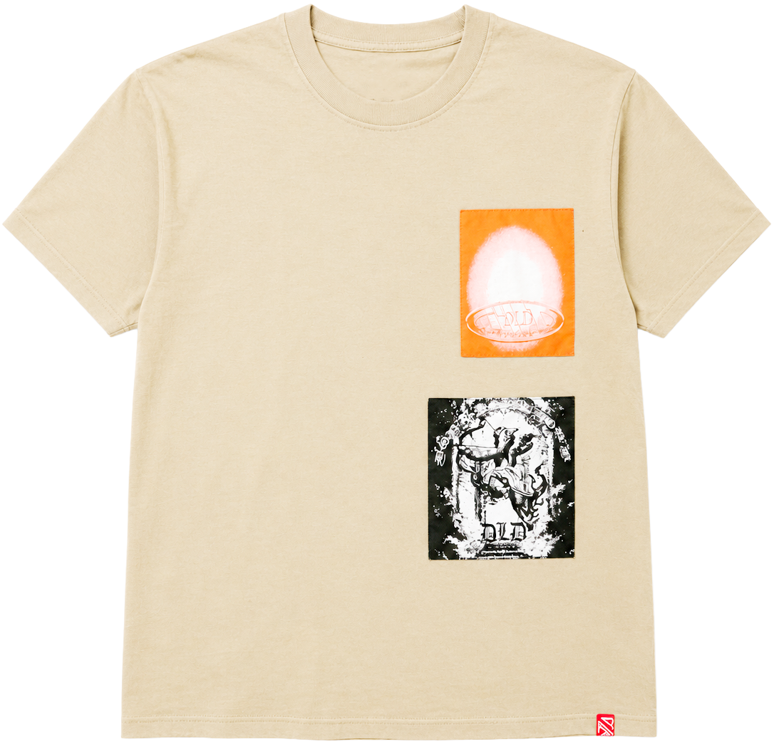 DLD OVERSIZED GRAPHIC T-SHIRT DESERT - DYF1-25T45