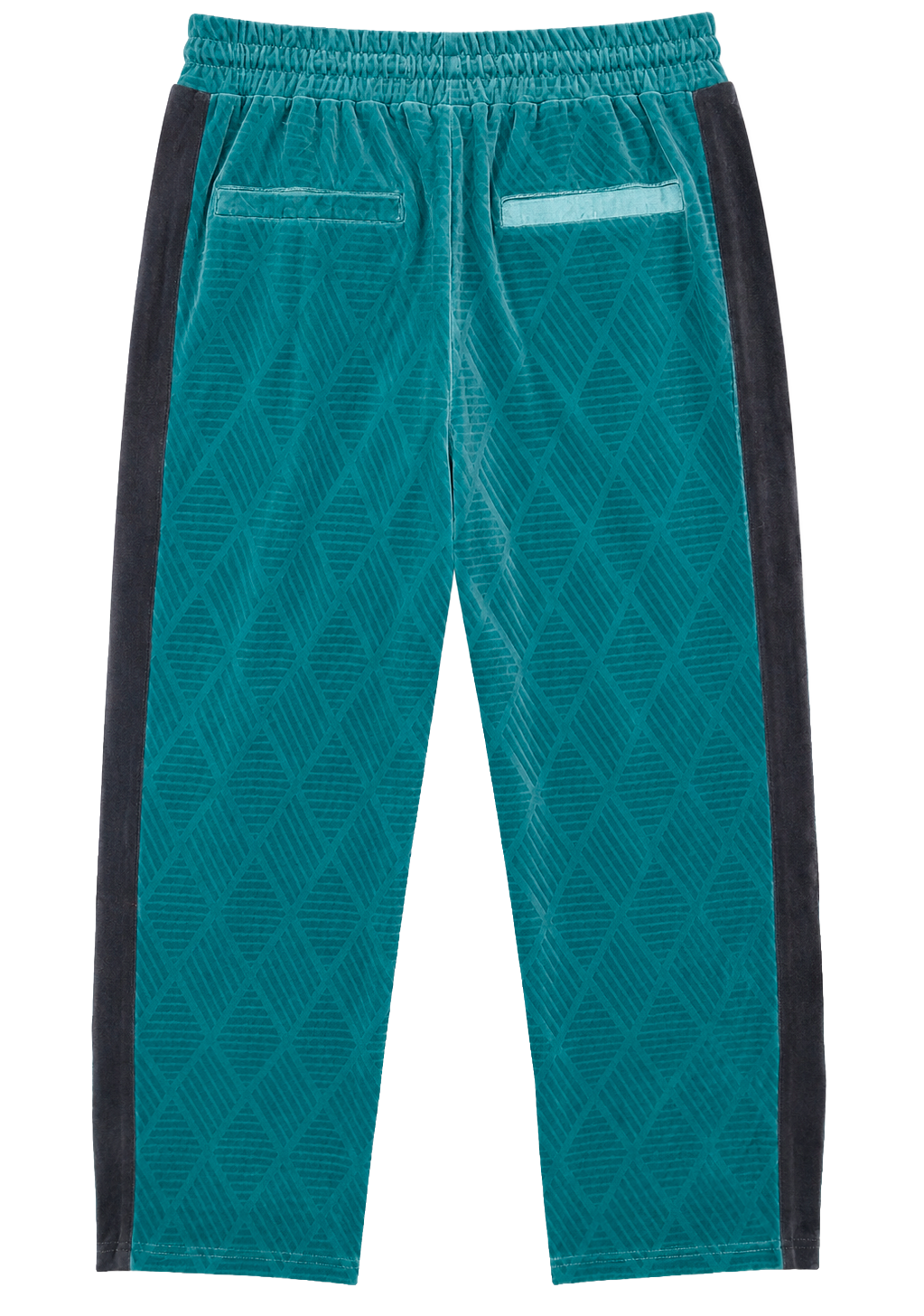 RINGSPUN VELOUR LOUNGE PANTS ASH BLUE - 342-482