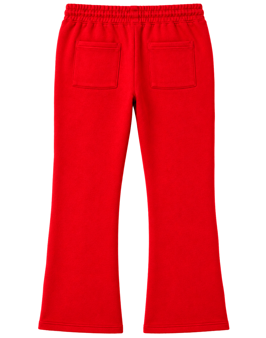 BEZALEL STACKED FLAIR SWEATPANTS RED - FLAMES
