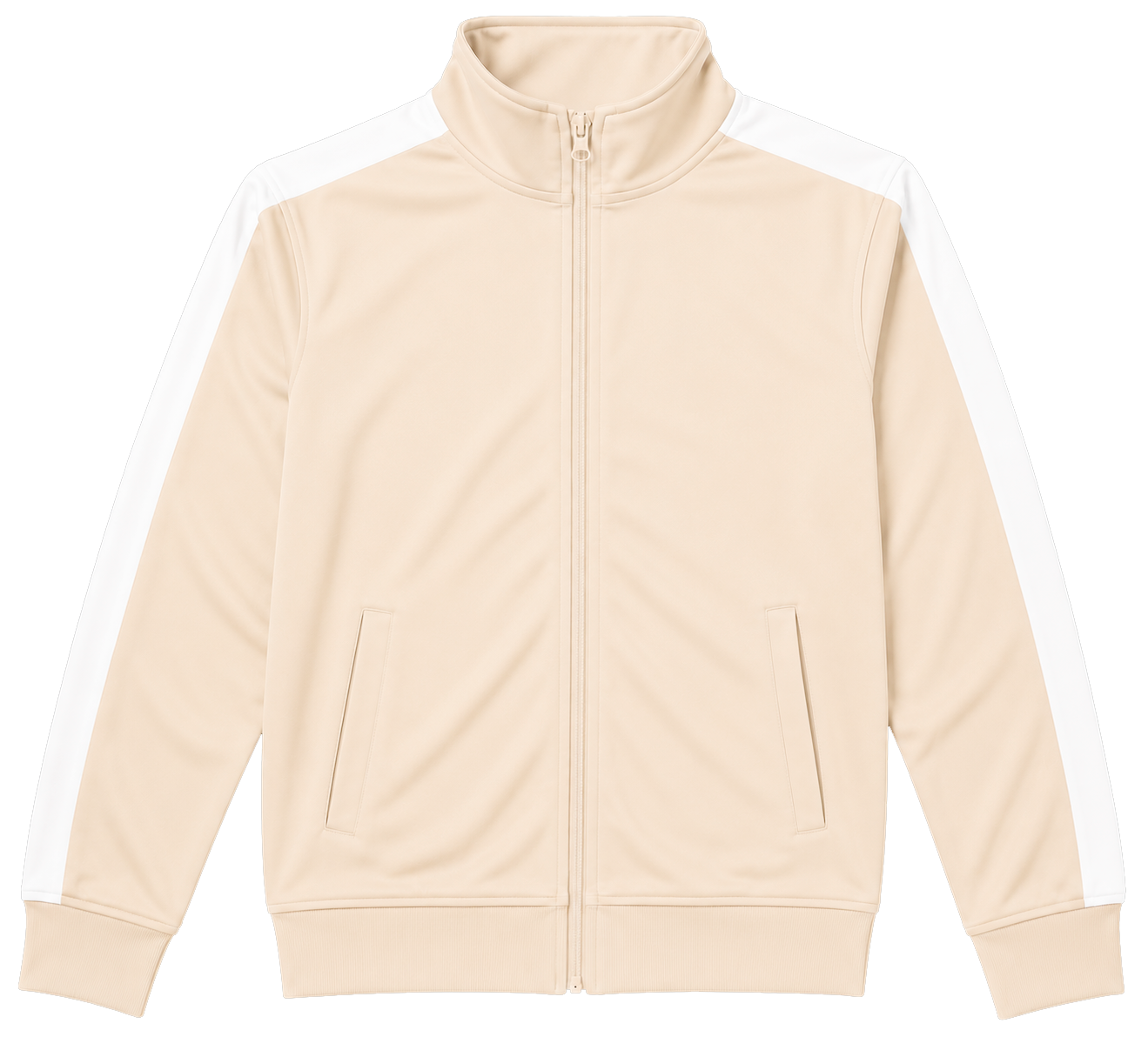 REBEL MINDS TRACK JACKET & PANTS SET OATMEAL - 100-802