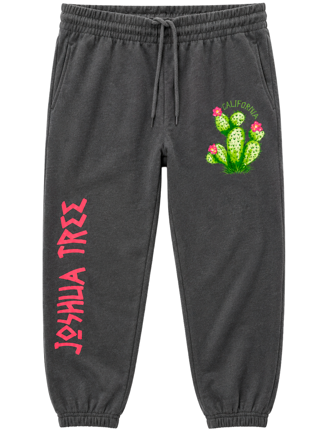 LICENSED JOSHUA TREE SWEATPANTS GREY - TR26440NCYU