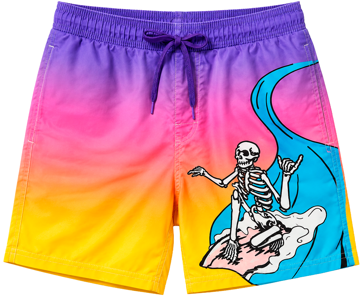 LICENSED CHEMISTRY BOARD SHORTS SUNSET OMBRE - 4PLS32050CL