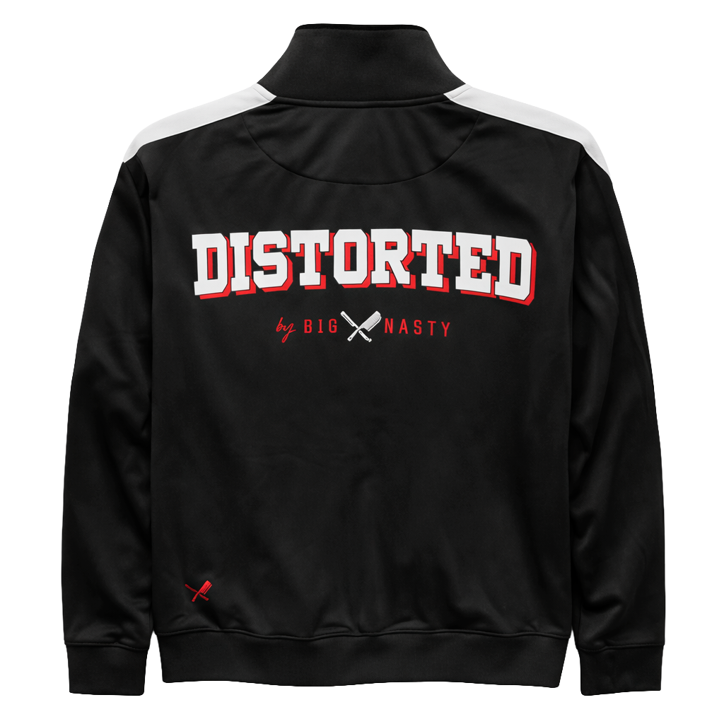 DISTORTED PEOPLE BN X DP TRACK JACKET BLK/RED/WHITE - 3566