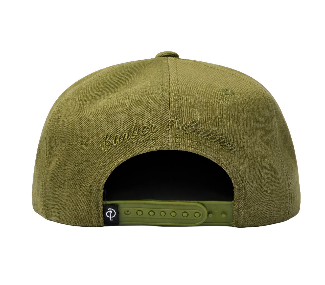 DISTORTED PEOPLE BB BLADES SNAPBACK HAT ARMY GREEN - 1485