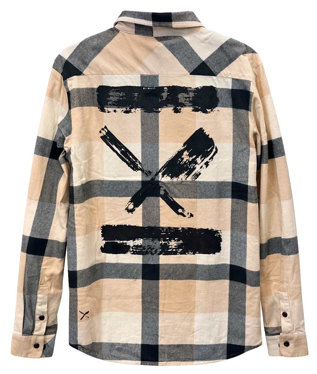 DISTORTED PEOPLE ASSORTED L/S FLANNEL SHIRT ASST - DPFLNL