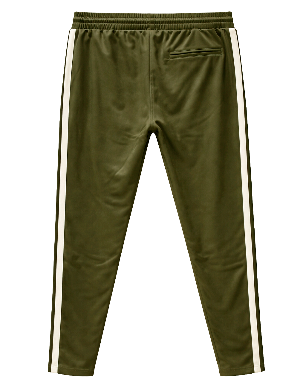DISTORTED PEOPLE TRACK PANTS OLIVE/OFF WHT/BLACK - 3465