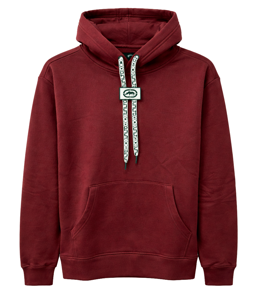 ECKO UNLTD FLEECE HOODIE BURGUNDY - EO34H1280
