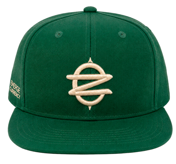 LICENSED MUSIC SNAPBACK HAT GREEN - CLOZEE