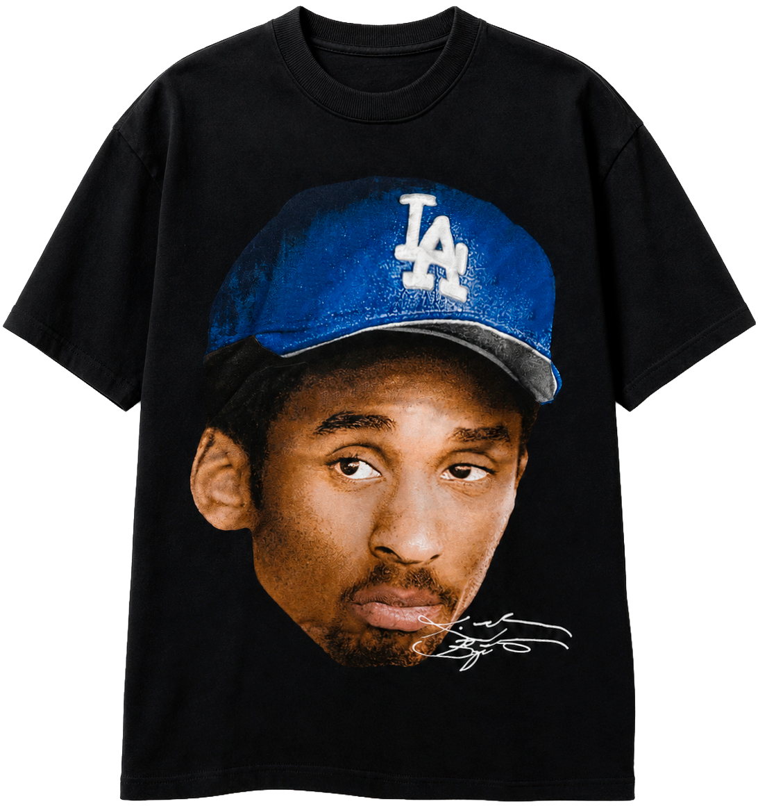 LICENSED LEGENDS T-SHIRT BLACK - KOBE FACE