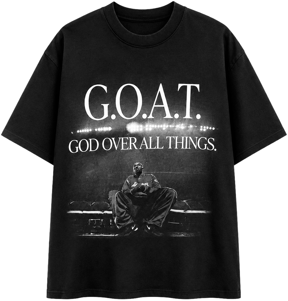 LICENSED LEGENDS T-SHIRT BLACK WASH - KOBE GOAT