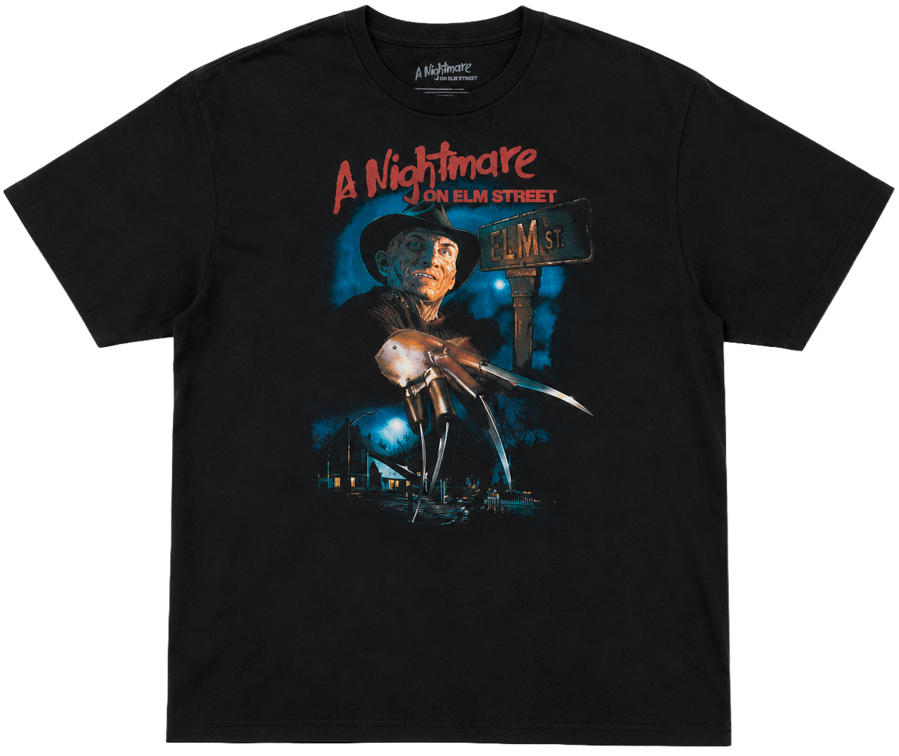 LICENSED NIGHTMARE ON ELM STREET T-SHIRT BLACK - WBNA0015 - Steal Deal 