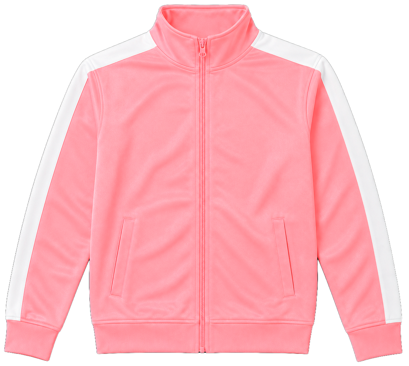 REBEL MINDS TRACK JACKET PINK/WHITE - 100-502 - Steal Deal 