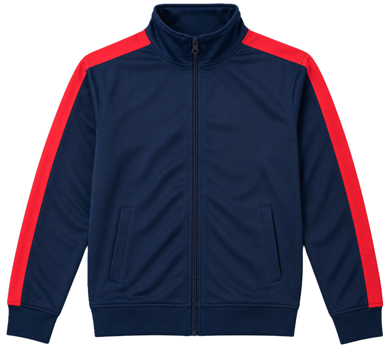REBEL MINDS TRACK JACKET NAVY/RED - 100-501 - Steal Deal 