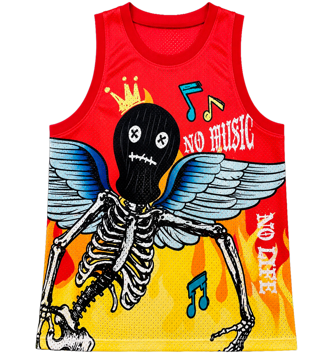 REBEL MINDS BASKETBALL JERSEY RED - 121-165 - Steal Deal 