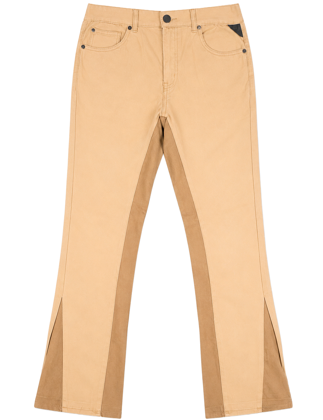 GTL4 STACKED DENIM JEANS KHAKI - G231C-1271 - Steal Deal 