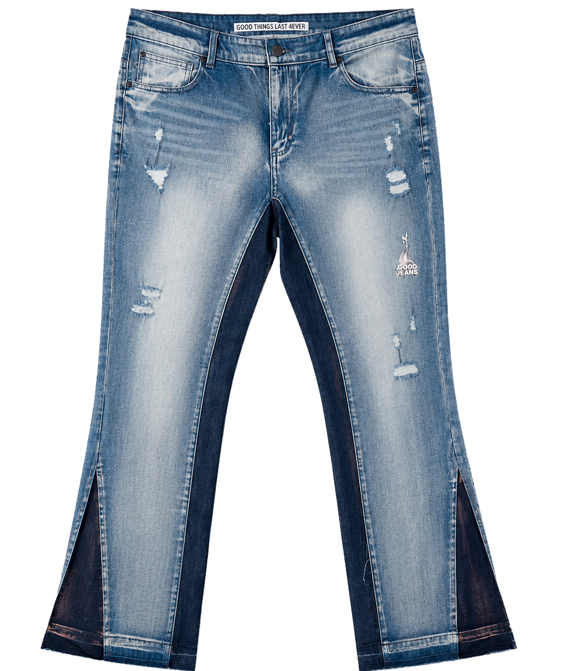 GTL4 STACKED DENIM JEANS LT SAND - G231C-1271 - Steal Deal 