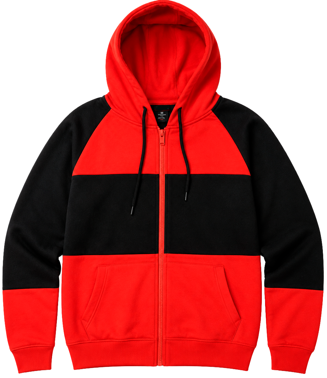 SWITCH ZIP UP HOODIE RED - SF3260 - Steal Deal 