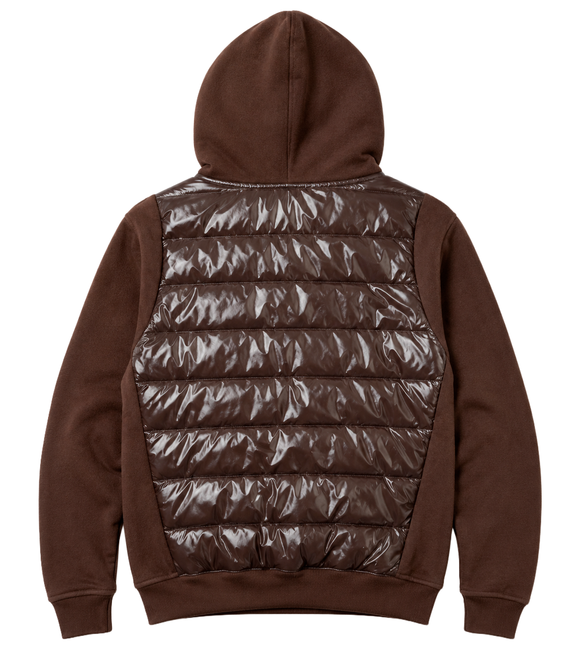 SWITCH ZIP UP HOODIE BROWN - SF3232 - Steal Deal 