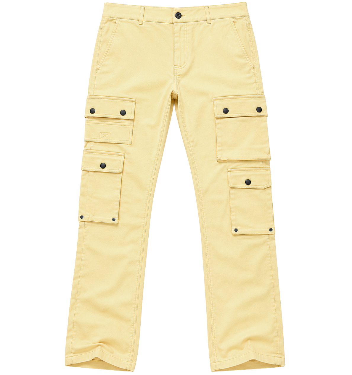 GENUINE TWILL STACK PANTS LIGHT YELLOW - GN167