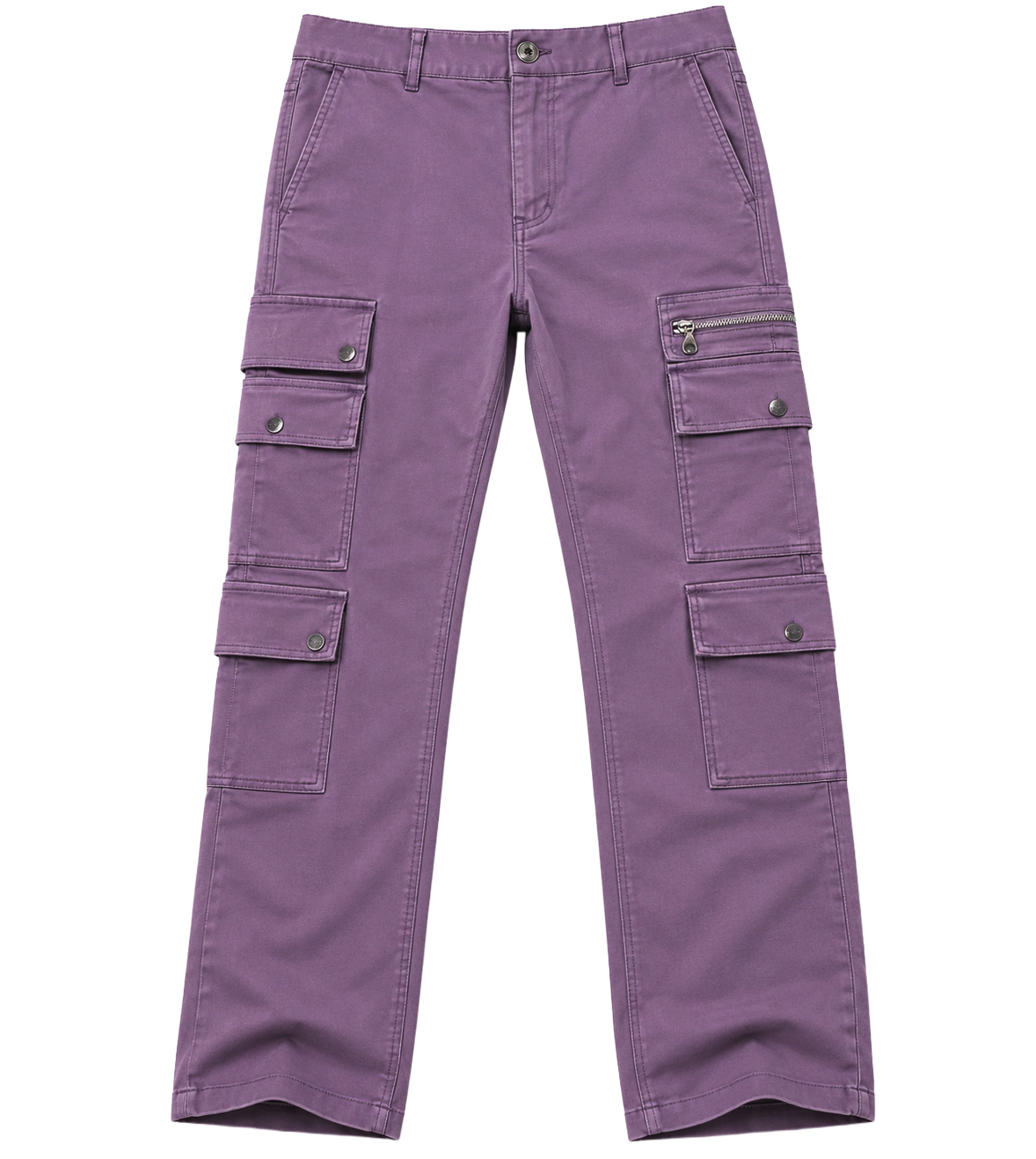 GENUINE TWILL STACK PANTS DUSTY PURPLE - GN166