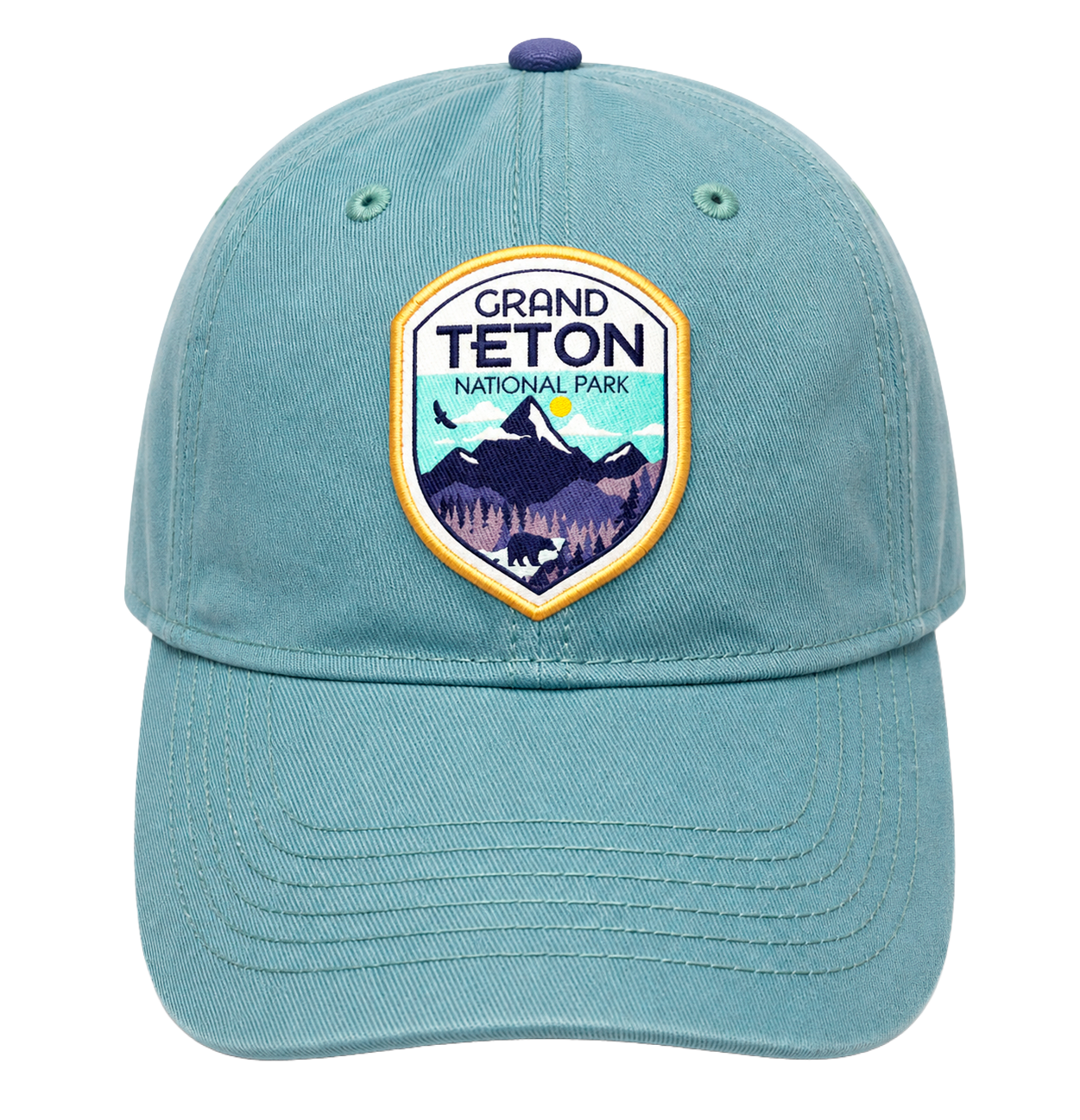 GRAND TETON NATIONAL PARK DAD HAT LT. BLUE - BA26724NPFU