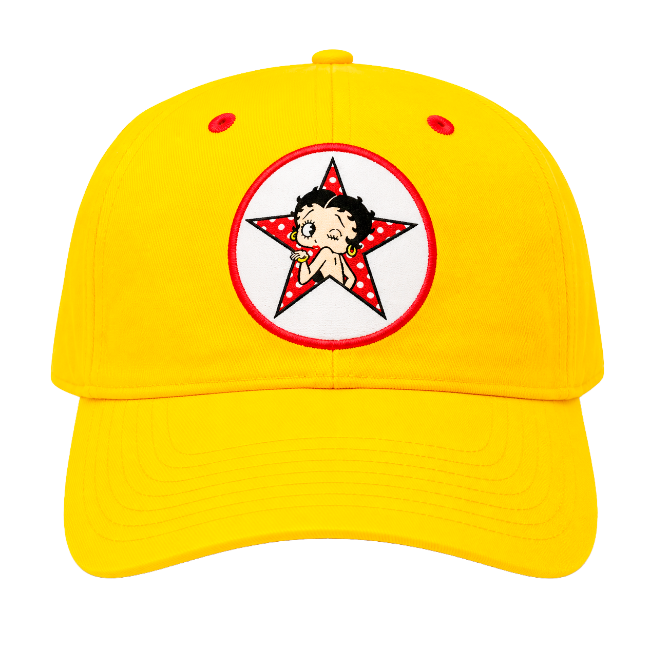 LICENSED BETTY BOOP DAD HAT YELLOW - BA24596BTBU