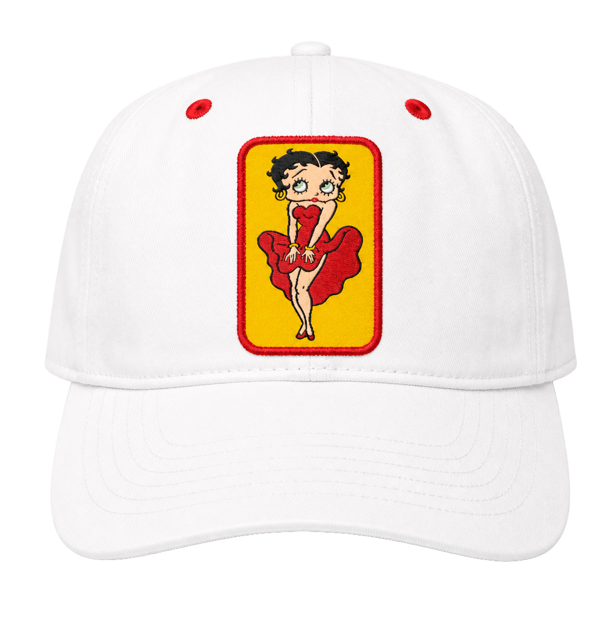 LICENSED BETTY BOOP DAD HAT WHITE - BA24595BTBU