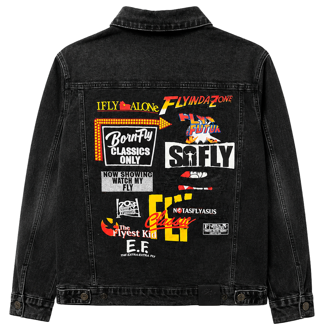 BORN FLY ASSORTED DENIM JACKETS ASST - BFDJKT26