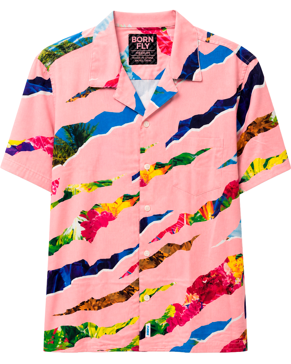 BORN FLY ASSORTED S/S B/D SHIRTS ASST - BFSBD26
