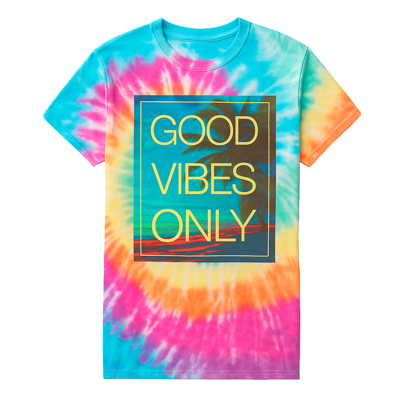 YOUTH BOYS ASSORTED GOOD VIBES T-SHIRT ASST - 3PLY96330BU-C02