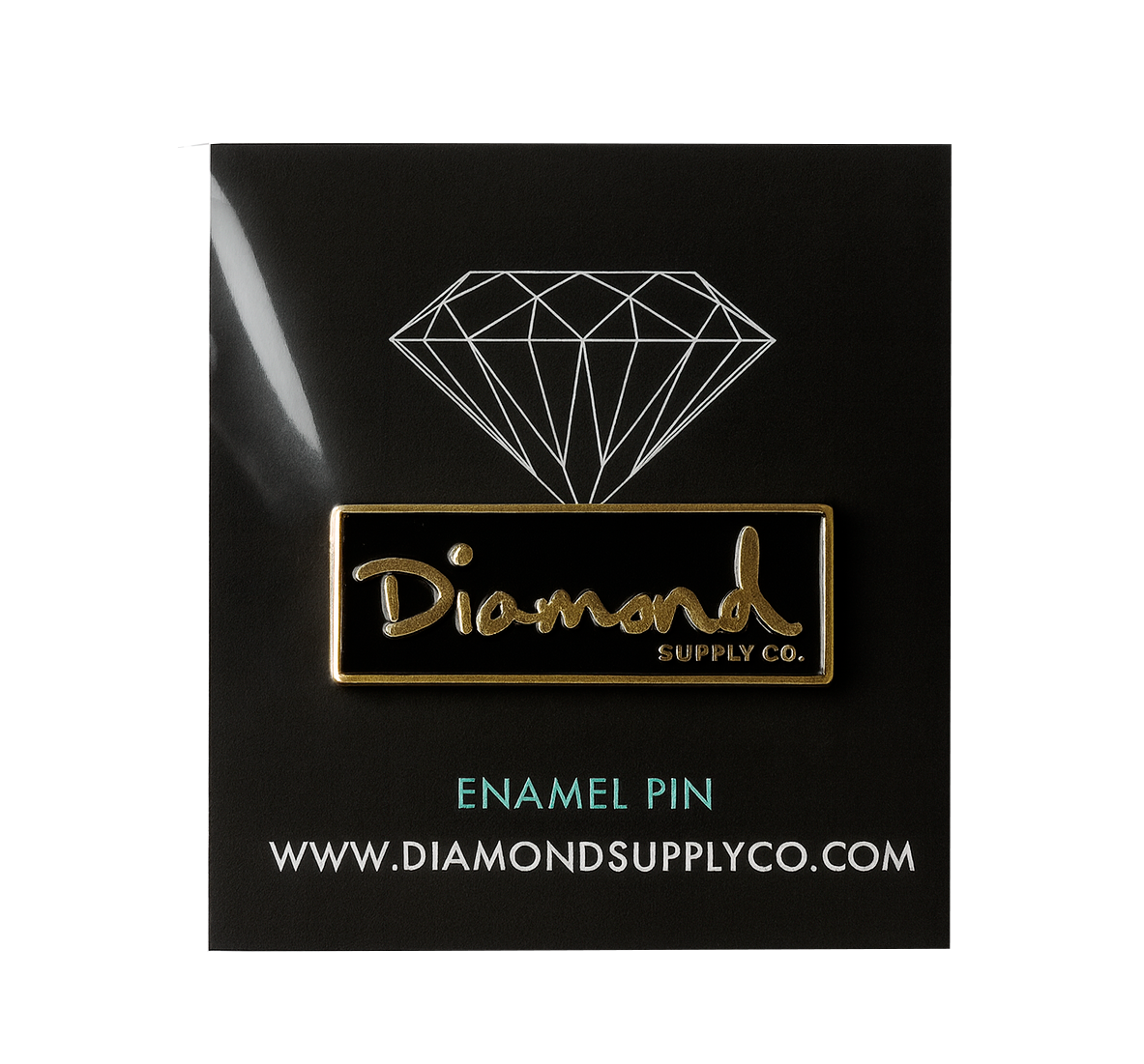 DIAMOND SUPPLY CO ENAMEL PIN 3 PACK GOLD - Z18DMAI001