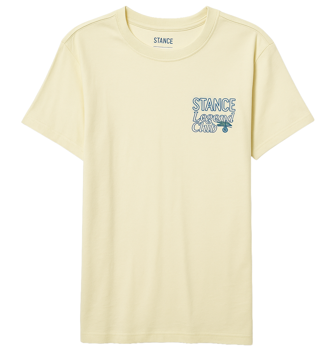 STANCE FOLDABLE LEISURE T-SHIRT BUTTER - A3SS1A25FO