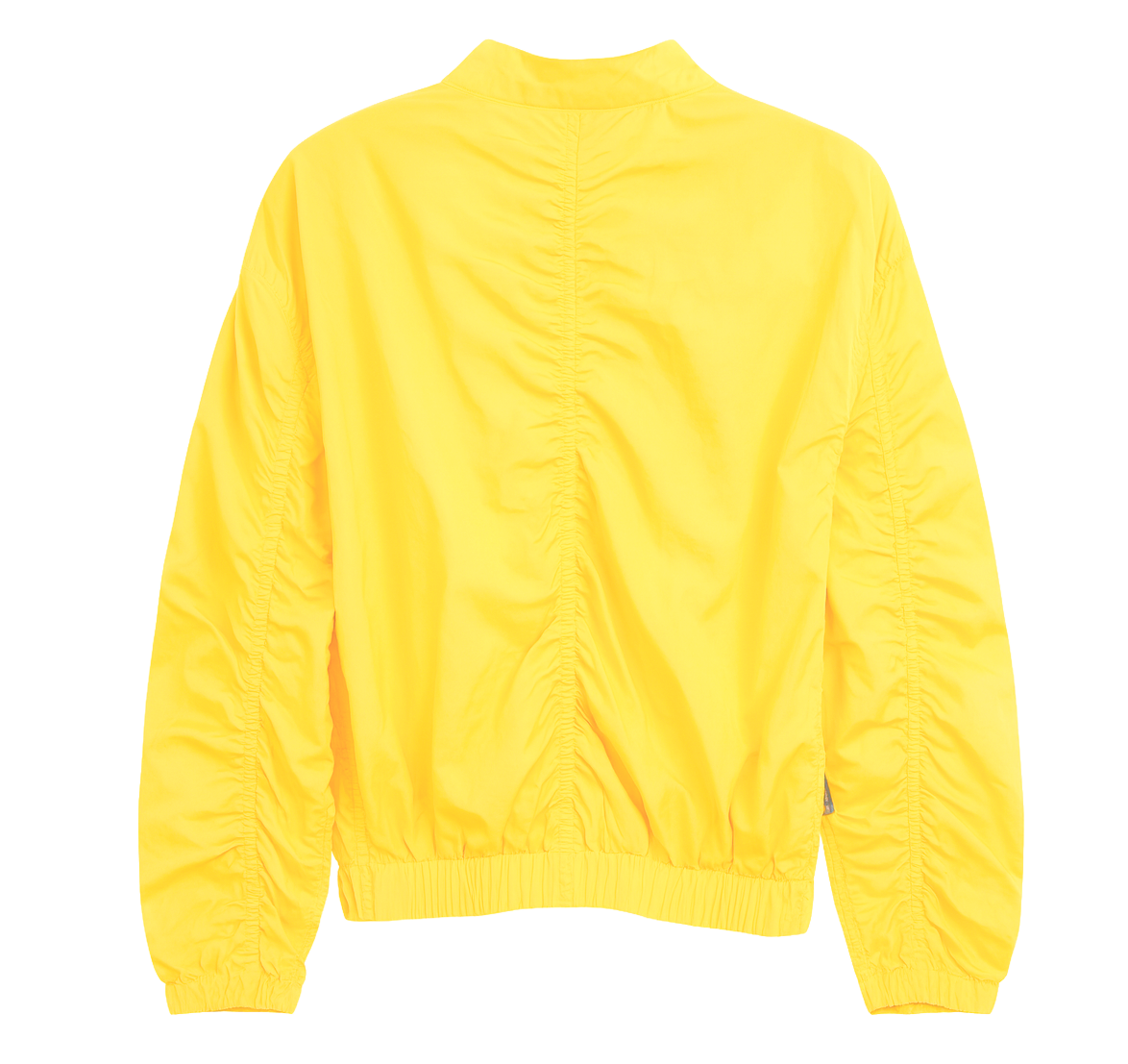 DIAMOND SUPPLY CO RUCHED TRACK JACKET MUSTARD - A20DMTC008