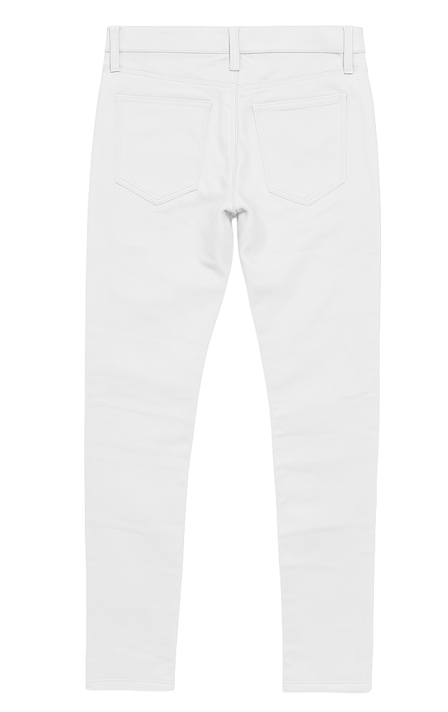 CORDOVA STRAIGHT FIT CHINO PANTS WHITE - A15CBB01