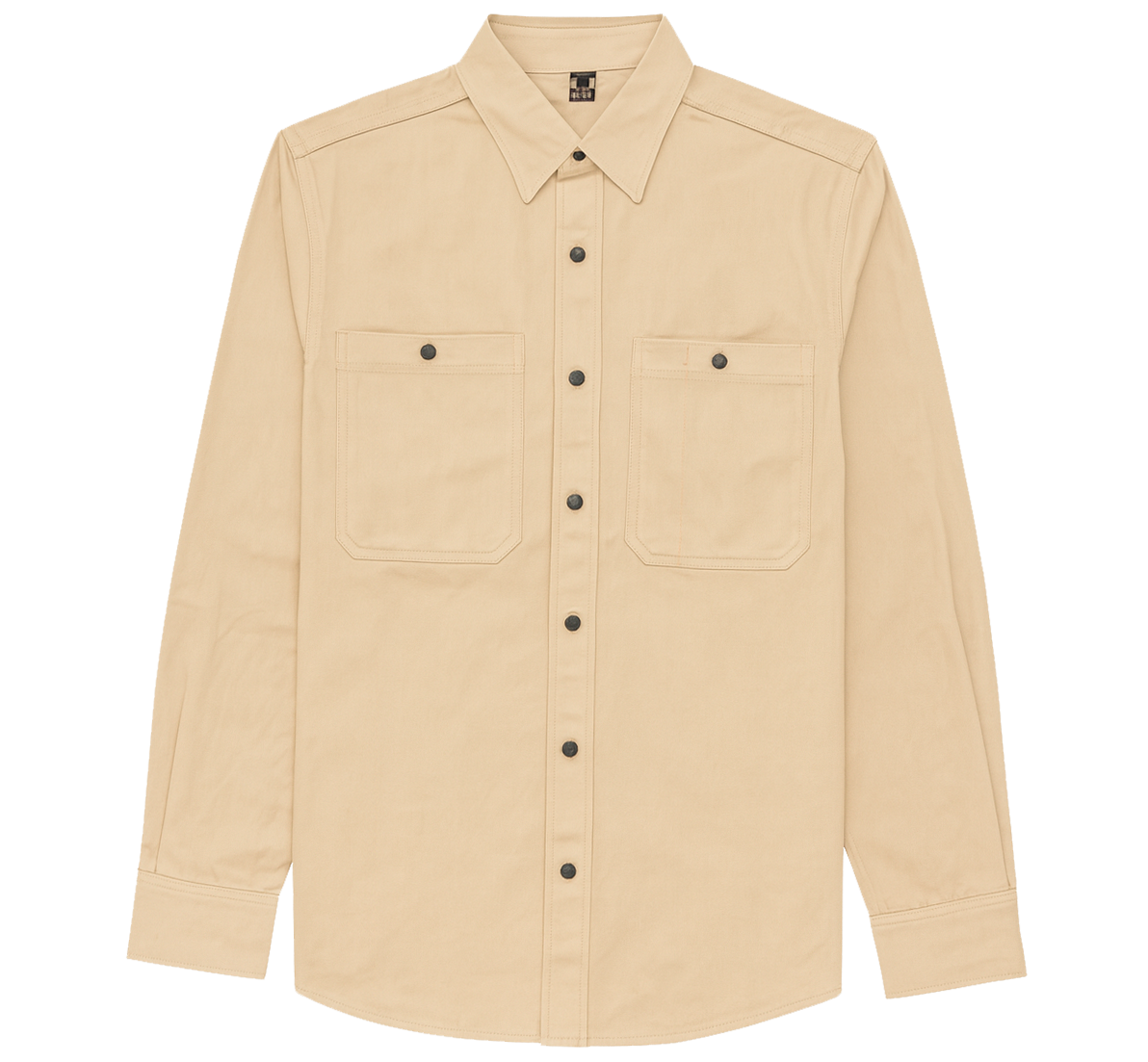 CORDOVA L/S BUTTON-DOWN SHIRT KHAKI - A14CTA01